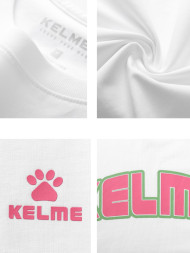 Футболка KELME Round Neck Short Sleeve T-Shirt White