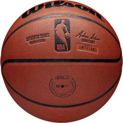 Мяч баск. WILSON NBA Authentic, WZ2016501XB7, р.7, полиуретан, коричневый