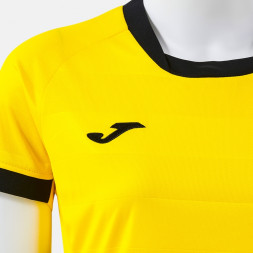 ФУТБОЛКА С КОРОТКИМ РУКАВОМ TOLETUM VII ЖЕЛТЫЙ ЧЕРНЫЙ