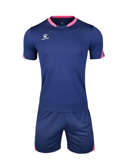 Футбольная форма KELME Short Sleeve Football Uniform Dark Blue