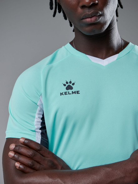 Футбольная форма KELME Short-Sleeved Football Suit (Teal/Black)
