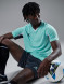 Футбольная форма KELME Short-Sleeved Football Suit (Teal/Black)