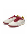 Детские шиповки KELME Children's Football Shoes (TF) (White/Dark Red)