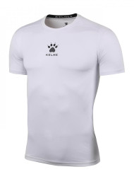 Термобелье (верх) KELME Tech Fit Short Sleeve White