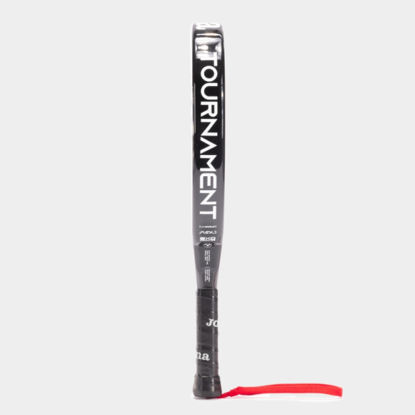 PALA DE PÁDEL TOURNAMENT FLEX NEGRO ROJO