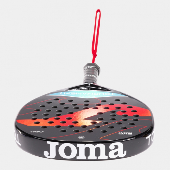 PALA DE PÁDEL TOURNAMENT FLEX NEGRO ROJO