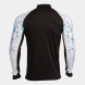 SUDADERA ELITE IX NEGRO BLANCO