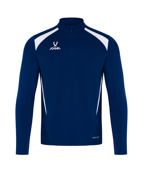 Джемпер тренировочный JOGEL DIVISION PerFormDRY Training 1/4 Zip Top, темно-синий, детский