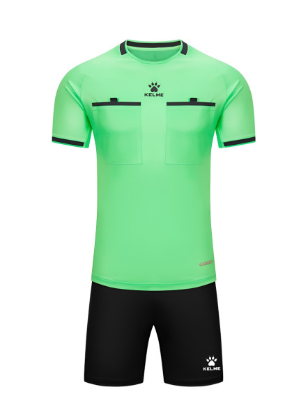 Судейская форма KELME Football Referee Suit Green