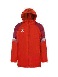 Детская куртка KELME Children's Hooded Short Padded Jacket Red