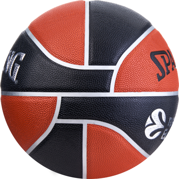 Мяч баск  SPALDING TF-500 Excel Euroleague р 7, 77101z, композит, коричнево-черный