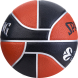 Мяч баск  SPALDING TF-500 Excel Euroleague р 7, 77101z, композит, коричнево-черный