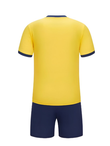 Детская футбольная форма KELME Football Suit (Yellow/Dark Blue)