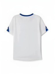Детская футбольная форма KELME Short Sleeve Football Uniform (White/Blue)