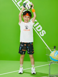 Детская футболка KELME Short Sleeve T-Shirt Kid White