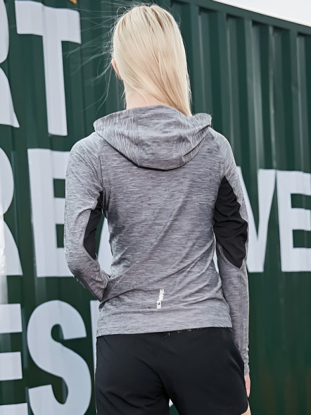 Лонгслив KELME Women's Long Sleeve T-Shirt Grey