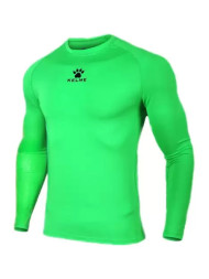 Термобелье (верх) KELME PRO Thin Long Sleeve Tights Green