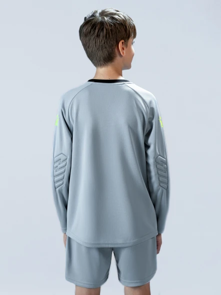 Детская вратарская форма KELME Long Sleeve Goalkeeper Suit Grey