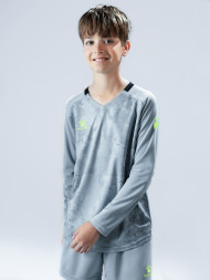 Детская вратарская форма KELME Long Sleeve Goalkeeper Suit Grey