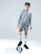 Детская вратарская форма KELME Long Sleeve Goalkeeper Suit Grey
