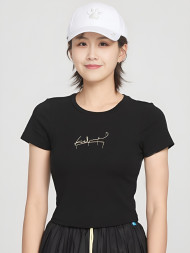 Футболка KELME Round Neck Short Sleeve T-Shirt Black