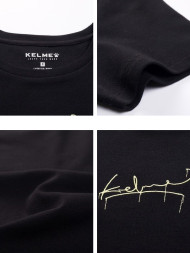 Футболка KELME Round Neck Short Sleeve T-Shirt Black