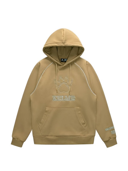 Худи KELME Fleece Hooded Sweatshirt Brown