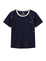 Детская футболка KELME Crew Neck Short-sleeved T-shirt Dark Blue