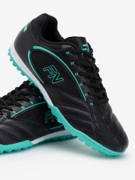 Детские шиповки FN Core  Kid (TF) (Black/Teal)