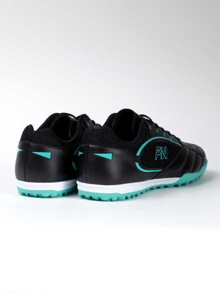 Детские шиповки FN Core  Kid (TF) (Black/Teal)