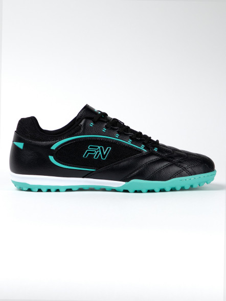 Детские шиповки FN Core  Kid (TF) (Black/Teal)