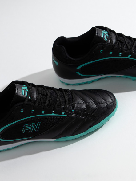 Детские шиповки FN Core  Kid (TF) (Black/Teal)