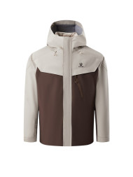 Пуховик KELME 3-in-1 Down Jacket (Beige/Brown)