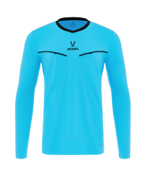 Лонгслив судейский JOGEL DIVISION PerFormDRY Referee LS Tee 2.0, голубой