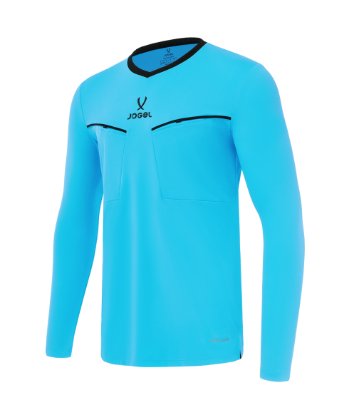 Лонгслив судейский JOGEL DIVISION PerFormDRY Referee LS Tee 2.0, голубой
