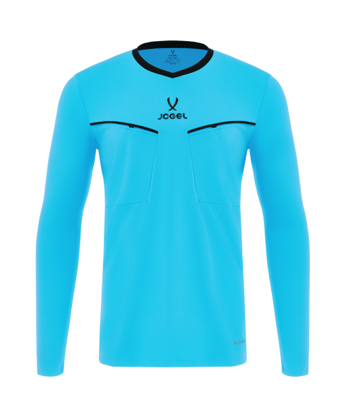Лонгслив судейский JOGEL DIVISION PerFormDRY Referee LS Tee 2.0, голубой