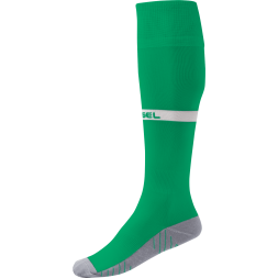 Гетры футбольные JÖGEL CAMP ADVANCED SOCKS, зеленый/белый