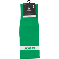 Гетры футбольные JÖGEL CAMP ADVANCED SOCKS, зеленый/белый