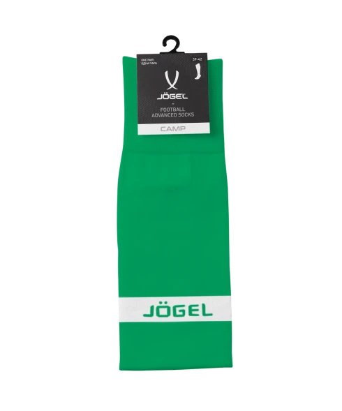 Гетры футбольные JOGEL CAMP ADVANCED SOCKS, зеленый/белый