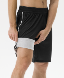 Шорты двухсторонние JOGEL DIVISION PerFormDRY Double-side Shorts, темно-серый/белый