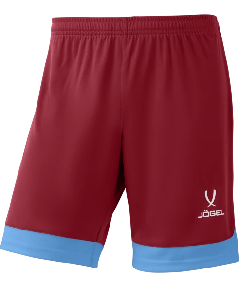 Шорты игровые JOGEL DIVISION PerFormDRY Union Shorts, гранатовый/голубой/белый