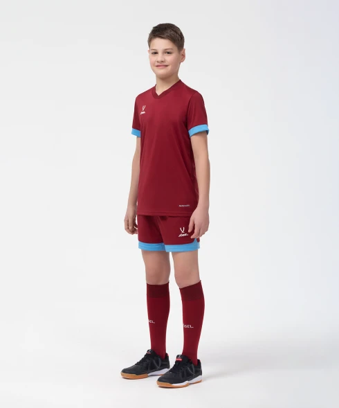 Шорты игровые JOGEL DIVISION PerFormDRY Union Shorts, гранатовый/голубой/белый
