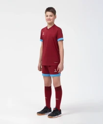 Шорты игровые JOGEL DIVISION PerFormDRY Union Shorts, гранатовый/голубой/белый