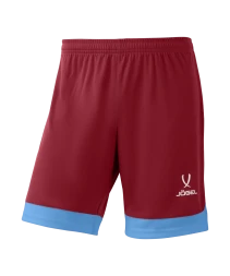 Шорты игровые JOGEL DIVISION PerFormDRY Union Shorts, гранатовый/голубой/белый