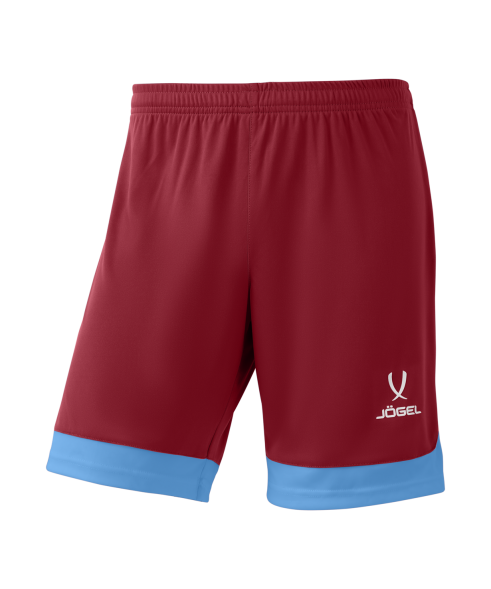 Шорты игровые JOGEL DIVISION PerFormDRY Union Shorts, гранатовый/голубой/белый