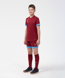 Шорты игровые JOGEL DIVISION PerFormDRY Union Shorts, гранатовый/голубой/белый