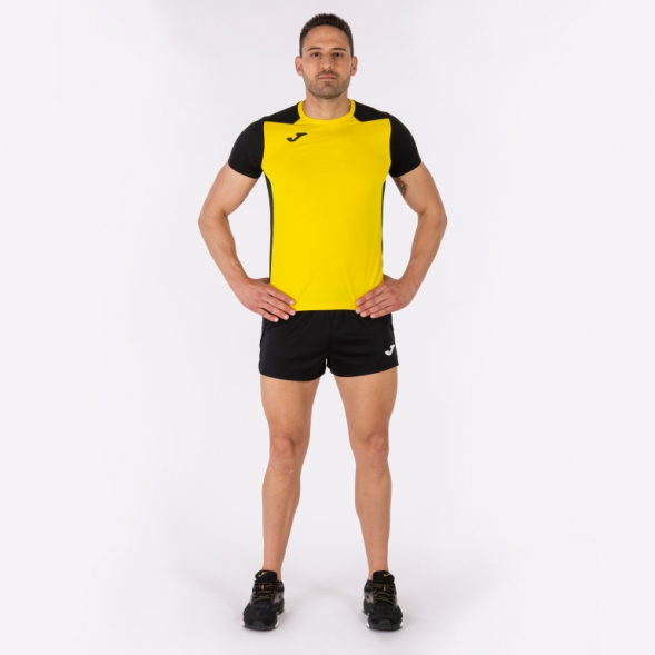 Футболка с коротким рукавом RECORD II Желтый-черный