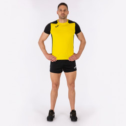 Футболка с коротким рукавом RECORD II Желтый-черный