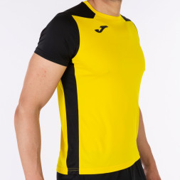 Футболка с коротким рукавом RECORD II Желтый-черный