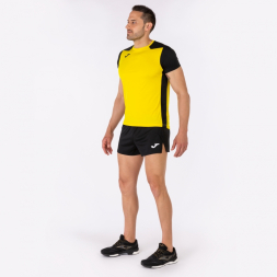 Футболка с коротким рукавом RECORD II Желтый-черный